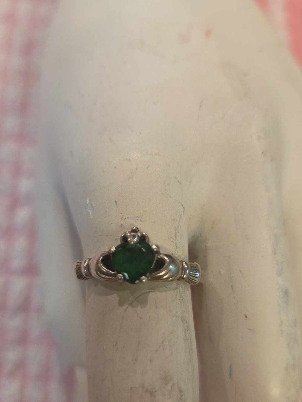 Silver Irish Claddagh (Claddagh Irlandés de Plata) 925 C [1369].